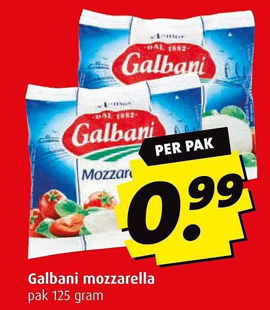 Galbani mozzarella