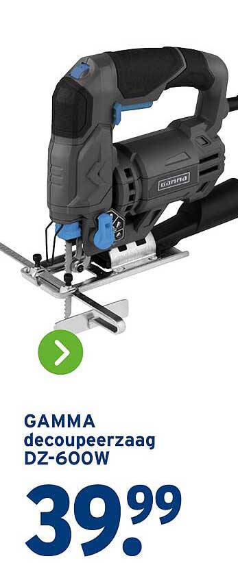 GAMMA decoupeerzaag DZ-600W