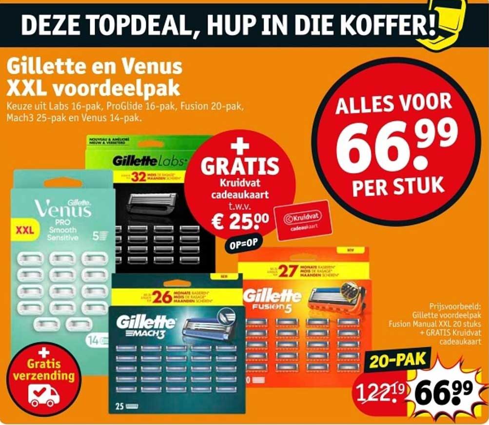 Gillette en Venus XXL voordeelpak