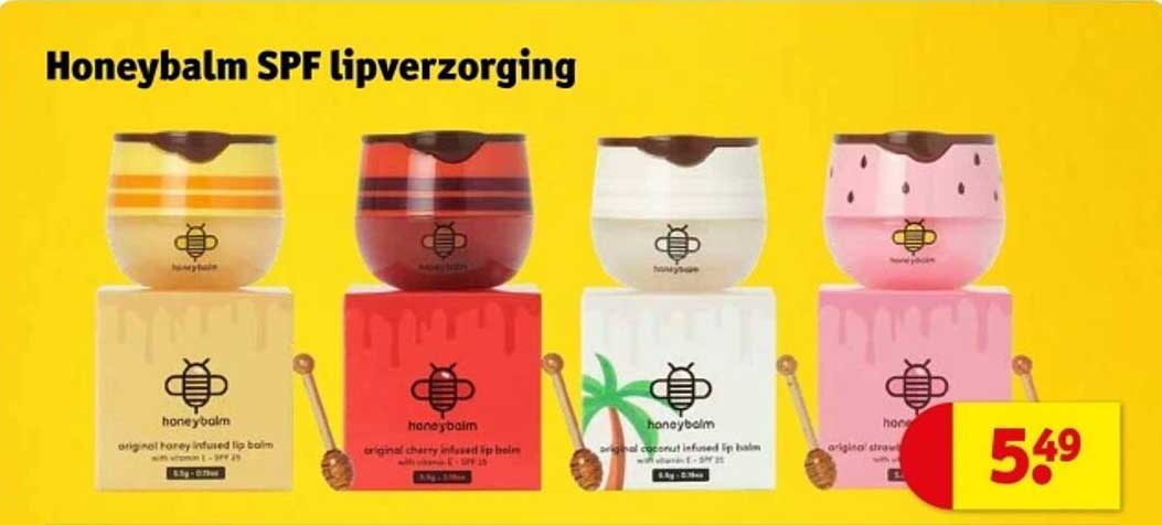 Honeybalm SPF lipverzorging