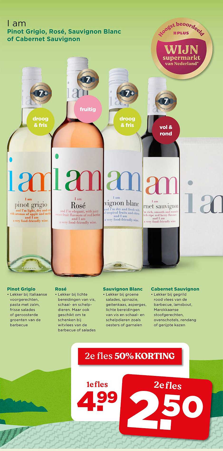 I am Pinot Grigio, Rosé, Sauvignon Blanc of Cabernet Sauvignon