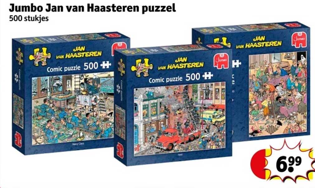 Jumbo Jan van Haasteren puzzel 500 stukjes