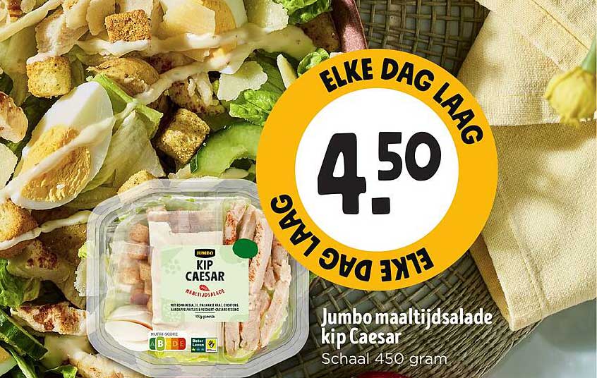 Jumbo maaltijdsalade kip Caesar