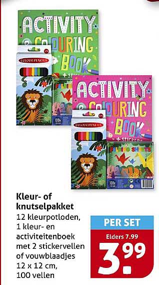 Kleur- of knutselpakket