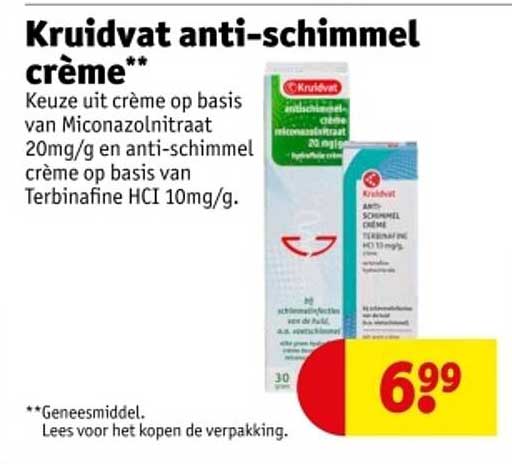 Kruidvat anti-schimmel crème**