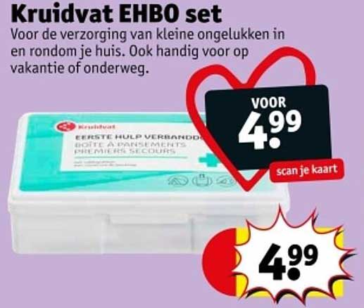 Kruidvat EHBO set