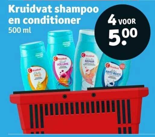 Kruidvat shampoo en conditioner 500 ml