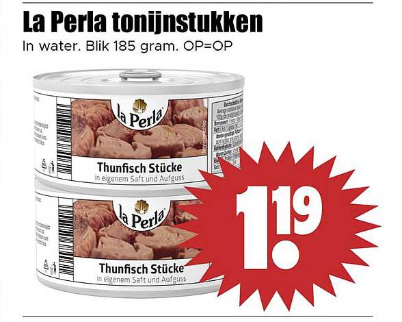 La Perla tonijnstukken