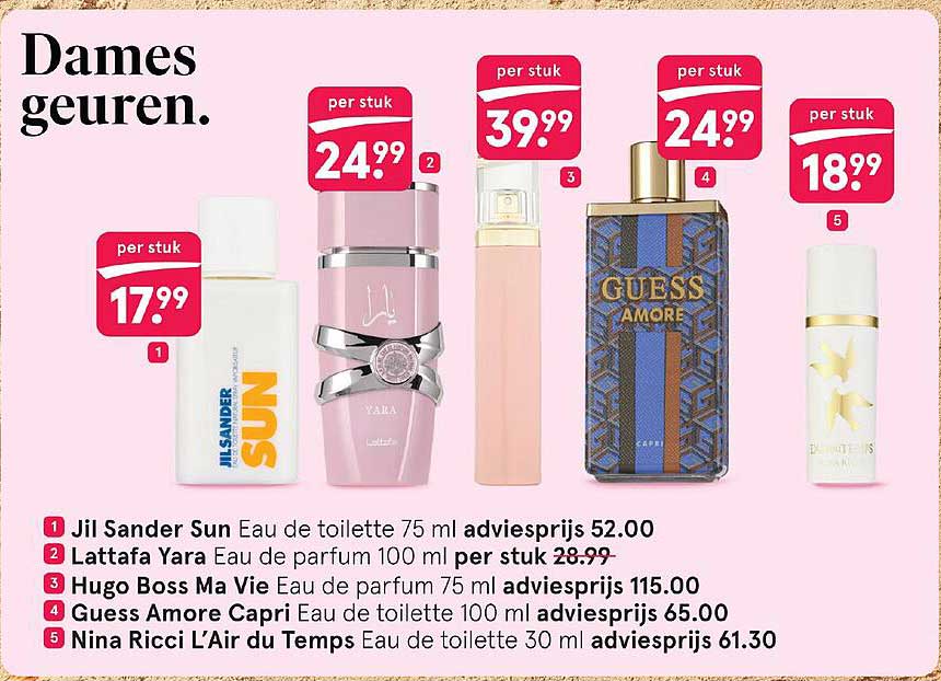 Lattafa Yara Eau de parfum 100 ml per stuk 28.99