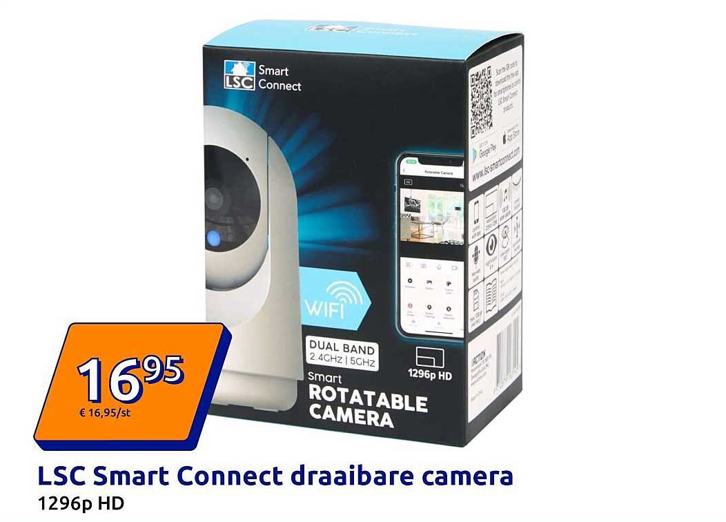 LSC Smart Connect draaibare camera