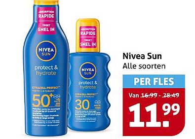 Nivea Sun Alle soorten