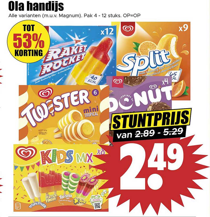Ola handijs - Stuntprijs van 2.49