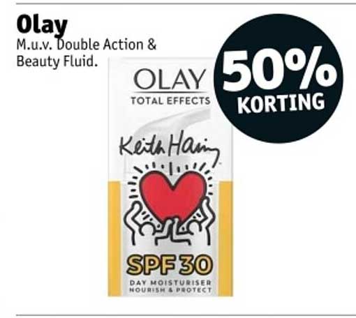 Olay M.u.v. Double Action & Beauty Fluid.