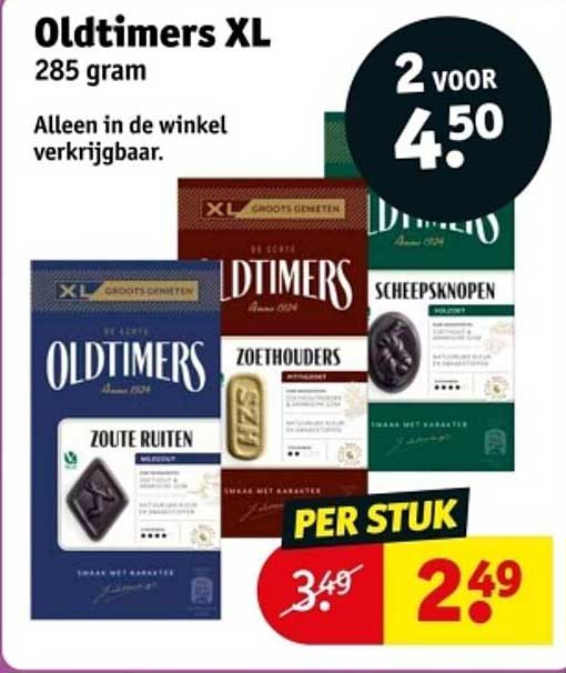 Oldtimers XL 285 gram