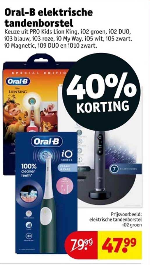 Oral-B elektrische tandenborstel