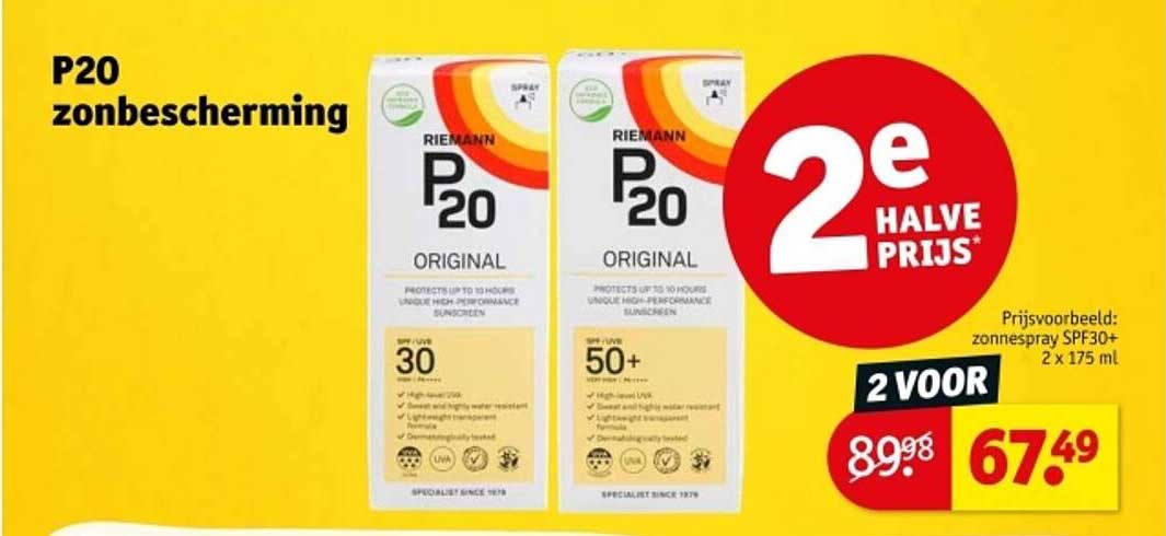 P20 zonbescherming