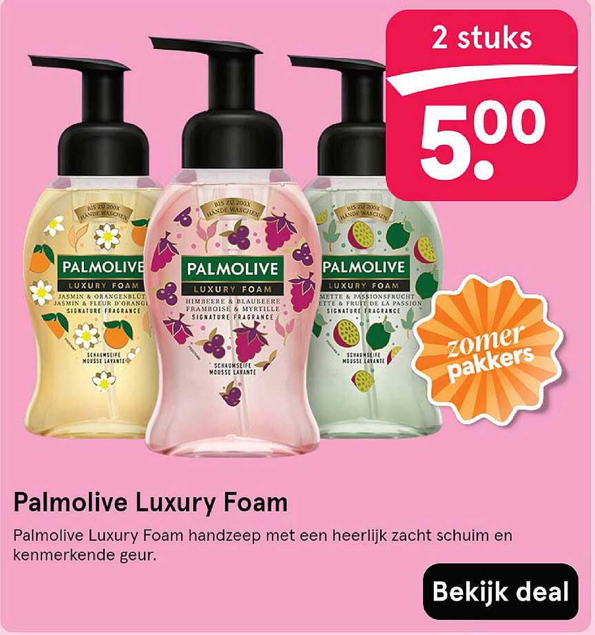 Palmolive Luxury Foam