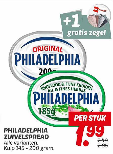 PHILADELPHIA ZUIVELSPREAD