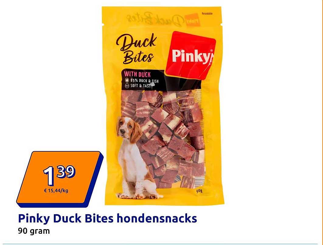 Pinky Duck Bites hondensnacks