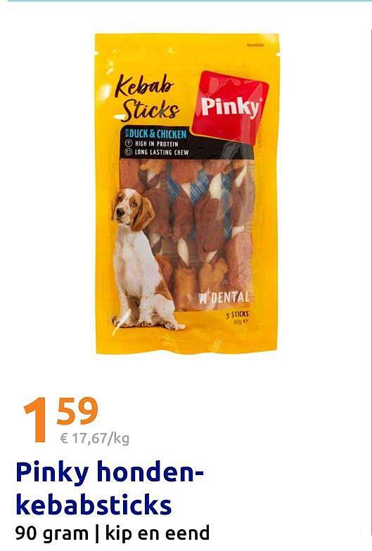 Pinky honden-kebabsticks