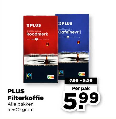 PLUS Filterkoffie