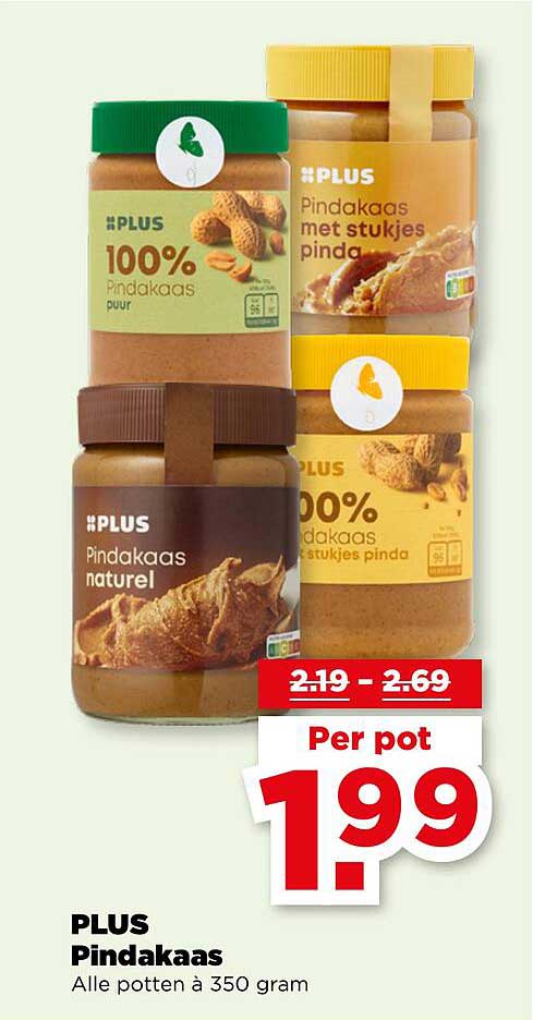 PLUS Pindakaas