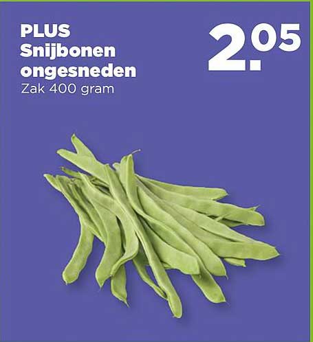 PLUS Snijbonen ongesneden