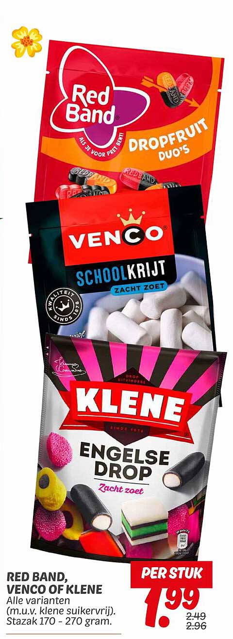 RED BAND, VENCO OF KLENE