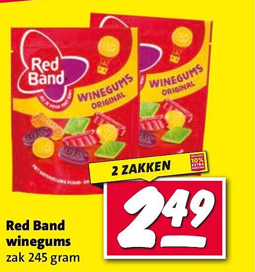 Red Band winegums