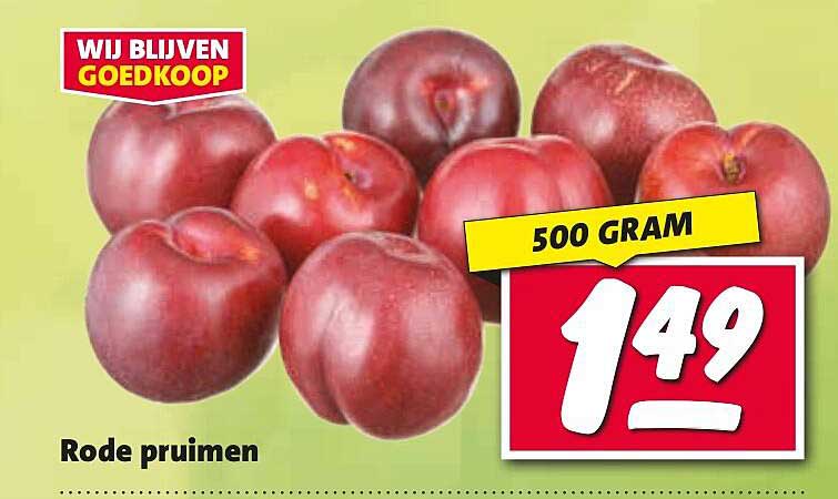 Rode pruimen