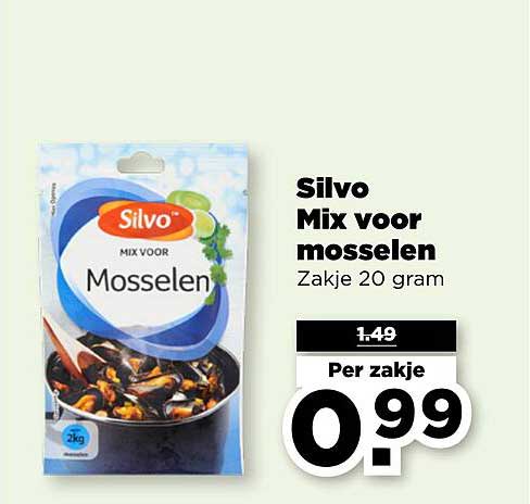 Silvo Mix voor mosselen