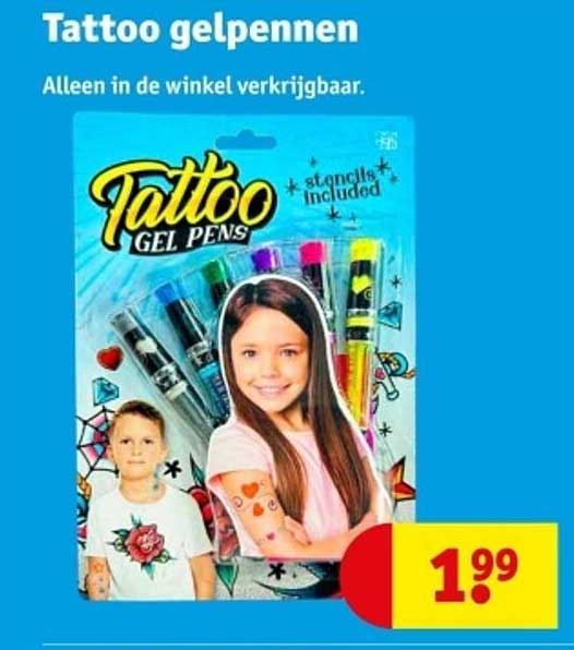 Tattoo gelpennen