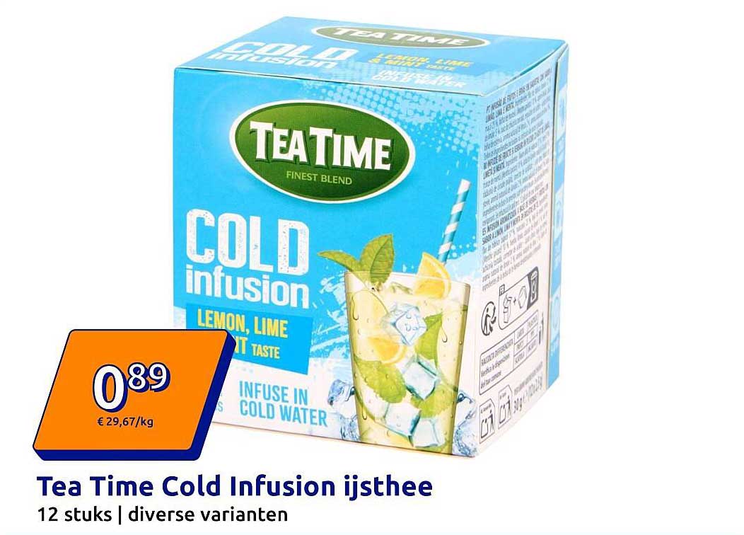 Tea Time Cold Infusion ijsthee