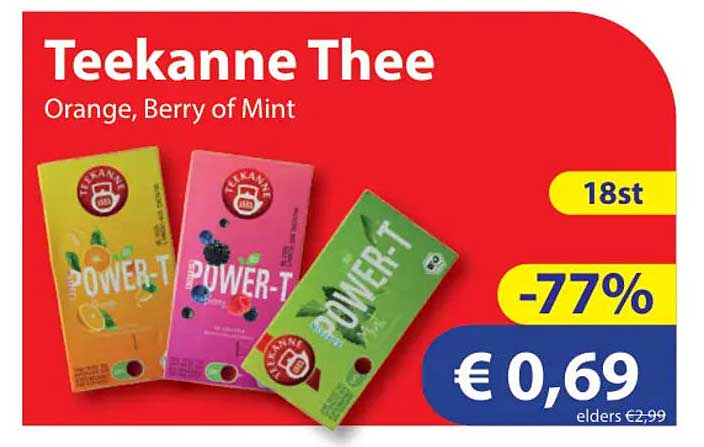 Teekanne Thee Orange, Berry of Mint