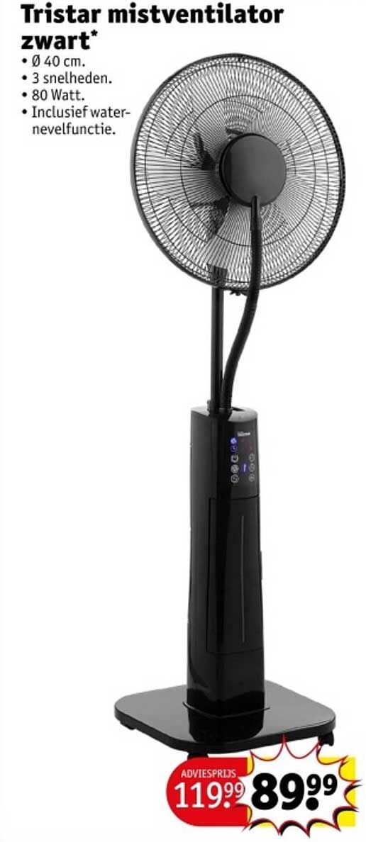 Tristar mistventilator zwart*