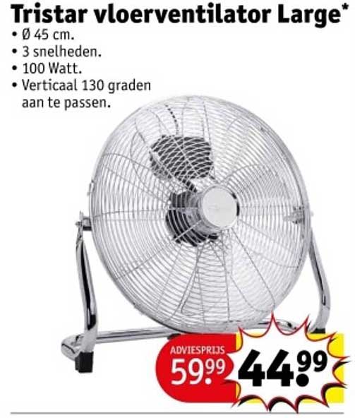 Tristar vloerventilator Large