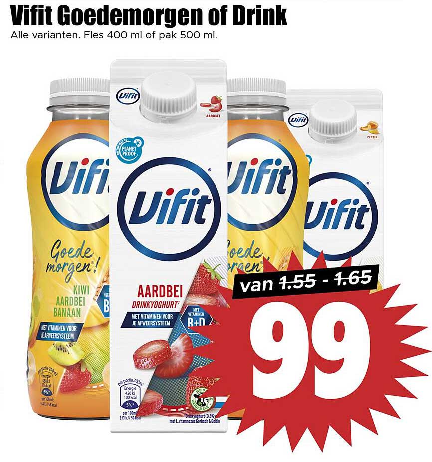 Vifit Goedemorgen of Drink
