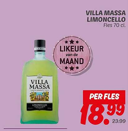 VILLA MASSA LIMONCELLO Fles 70 cl.