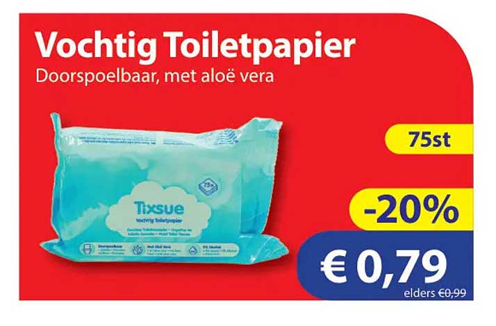 Vochtig Toiletpapier