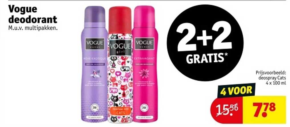 Vogue deodorant
