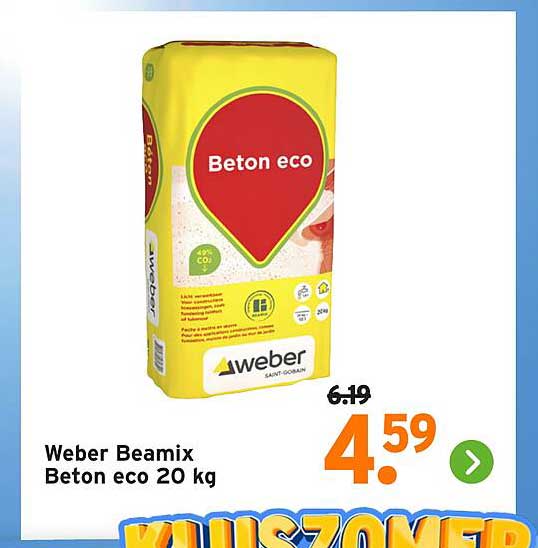 Weber Beamix Beton eco 20 kg