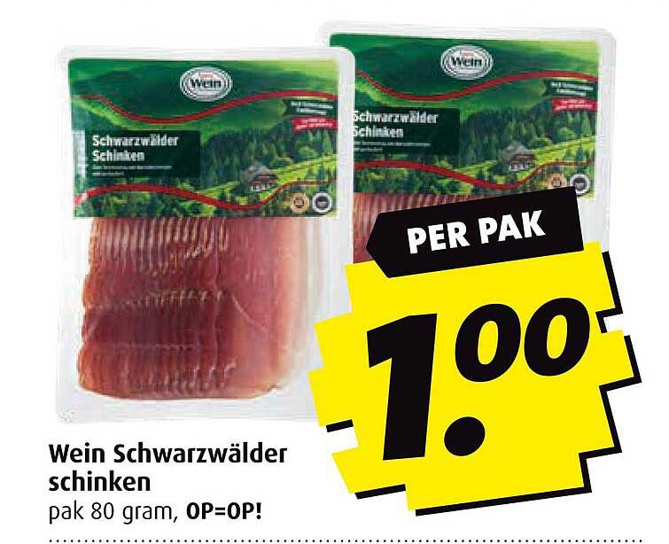 Wein Schwarzwäldler schinken
