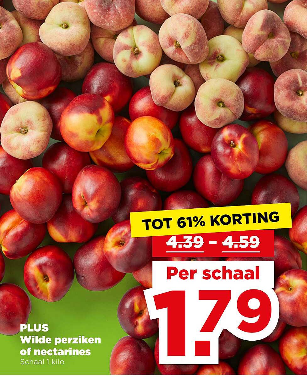 Wilde perziken of nectarines