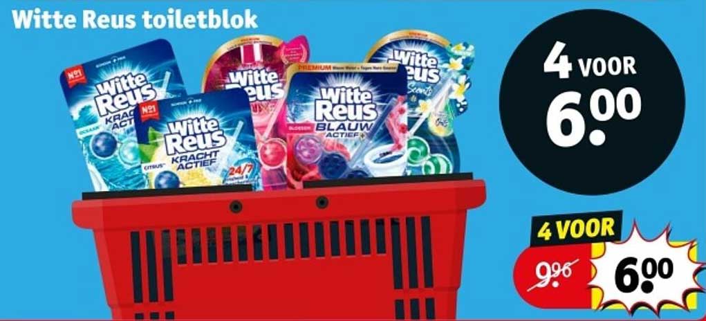 Witte Reus toiletblok