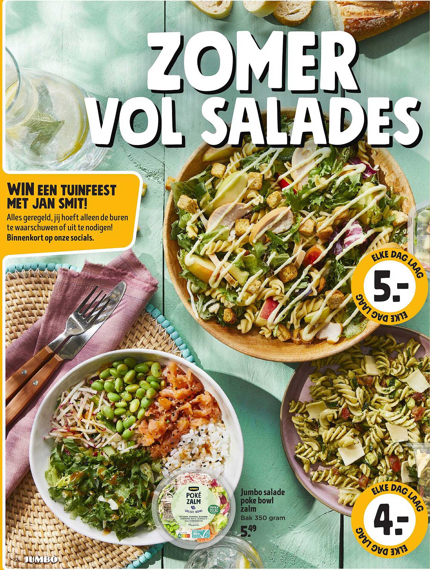 ZOMER VOL SALADES