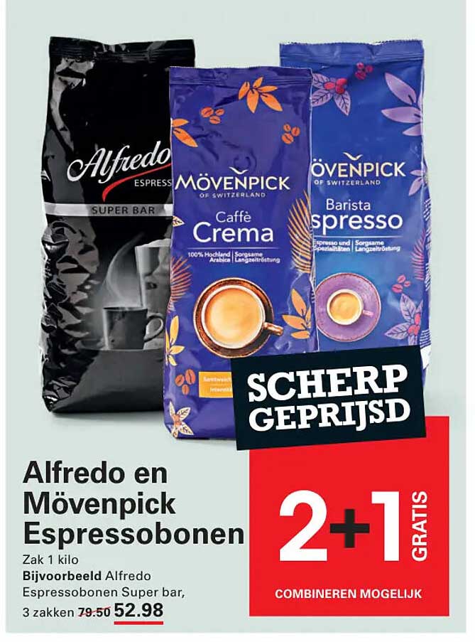 Alfredo en Mövenpick Espressobonen