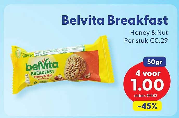 Belvita Breakfast Honey & Nut