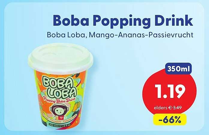 Boba Popping Drink