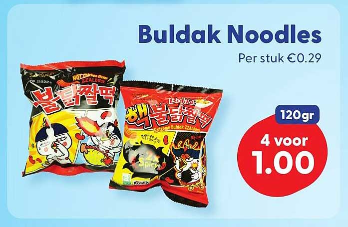 Bulldak Noodles