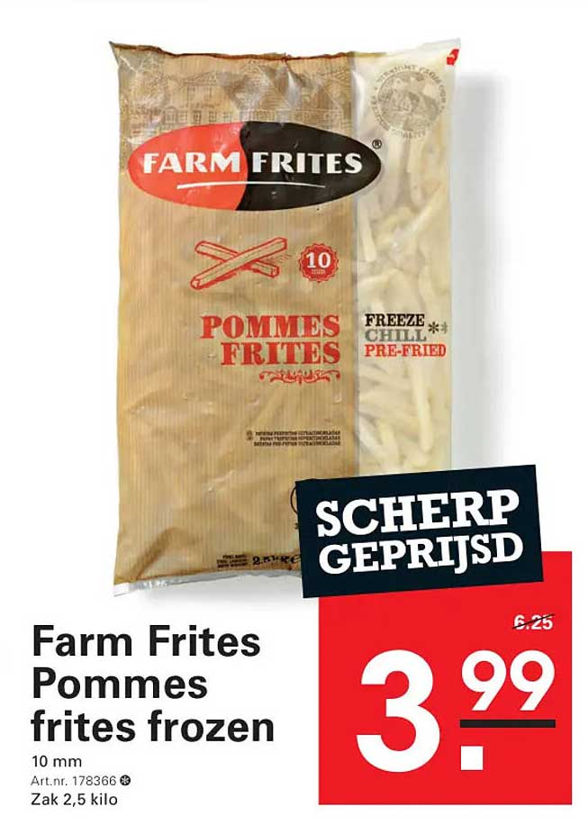 Farm Frites Pommes frites frozen